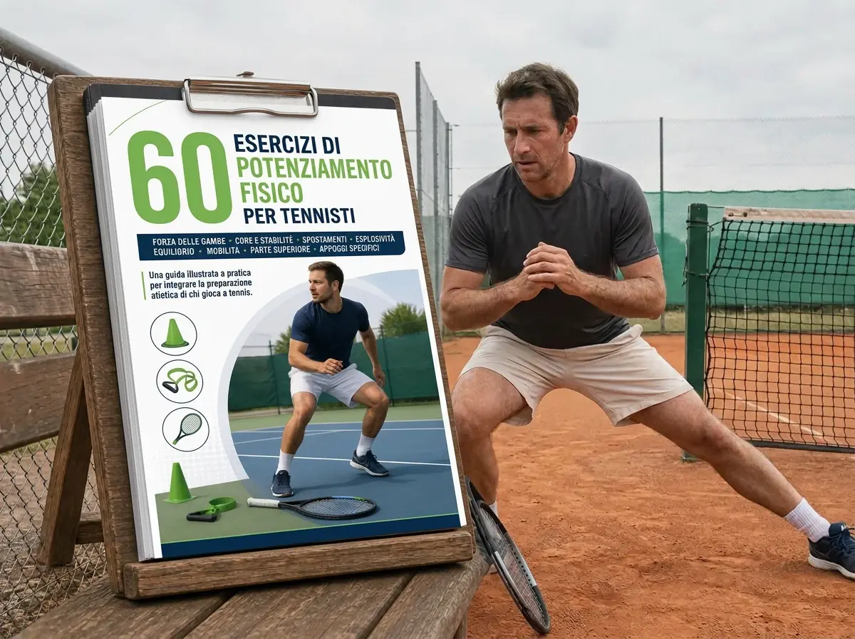 60 Esercizi di Potenziamento Fisico per Tennisti